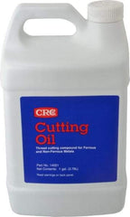 CRC - 1 Gal Bottle Cutting Fluid - Straight Oil, For Drilling, Reaming, Sawing, Shearing, Tapping, Threading, Turning - A1 Tooling