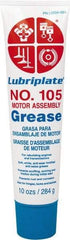 Lubriplate - 10 oz Tube Zinc Oxide General Purpose Grease - White, 150°F Max Temp, NLGIG 0, - A1 Tooling