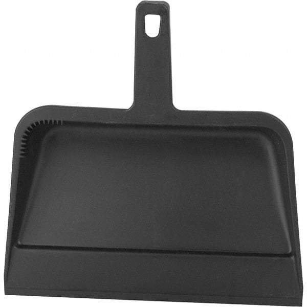 PRO-SOURCE - 12" Wide Handheld Dustpan - Plastic Body, 4-1/2" Plastic Handle - A1 Tooling