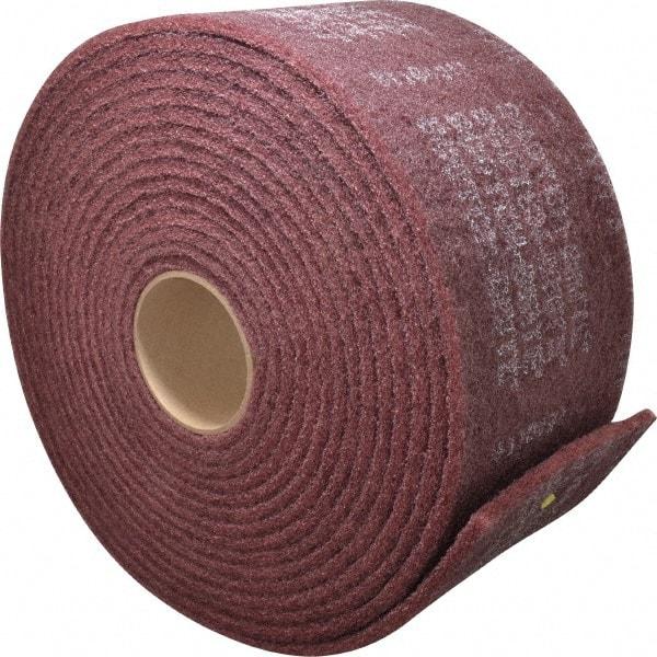 3M - 30' Long x 6" Wide Nonwoven Roll - Fine Grade, Purple, Aluminum Oxide - A1 Tooling