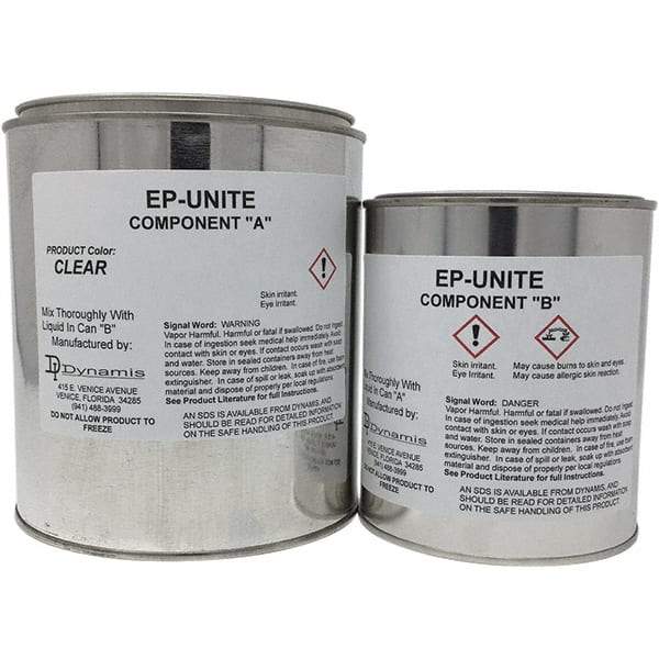 Made in USA - 0.75 Gal Concrete Repair/Resurfacing - Clear, 150 Sq Ft Coverage - A1 Tooling