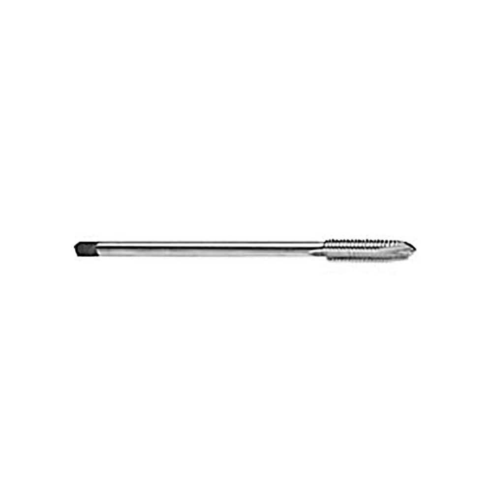 Extension Tap: 10-32, 2 Flutes, H3, Bright/Uncoated, High Speed Steel, Spiral Point Plug, 6″ OAL, 2B & 3B Class of Fit