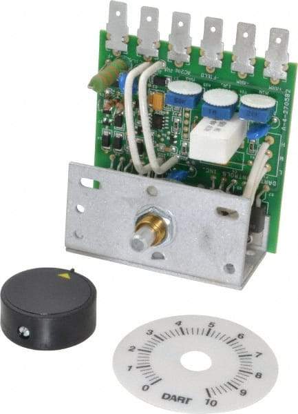 Dart Controls - 25 Max RPM, Electric AC DC Motor - 120, 240 V Input - A1 Tooling