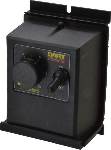 Dart Controls - 25 Max RPM, Electric AC DC Motor - 120, 240 V Input - A1 Tooling