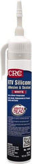 CRC - 8 oz Tube White RTV Silicone Gasket Sealant - -76 to 356°F Operating Temp, 24 hr Full Cure Time - A1 Tooling