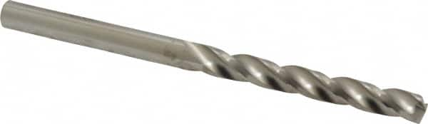 SGS - 13/64" 150° Solid Carbide Jobber Drill - Bright Finish, Right Hand Cut, Spiral Flute, Straight Shank, 3" OAL, Standard Point - A1 Tooling