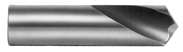 Interstate - 1-3/4" Body Diam, 118°, 5-1/2" OAL, High Speed Steel Spotting Drill - A1 Tooling