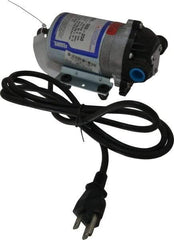 Pentair - 1/10 HP, 3/8 Inlet Size, 3/8 Outlet Size, ByPass, Diaphragm Spray Pump - 115 Input Voltage, Polypropylene, 1.40 Max GPM - A1 Tooling