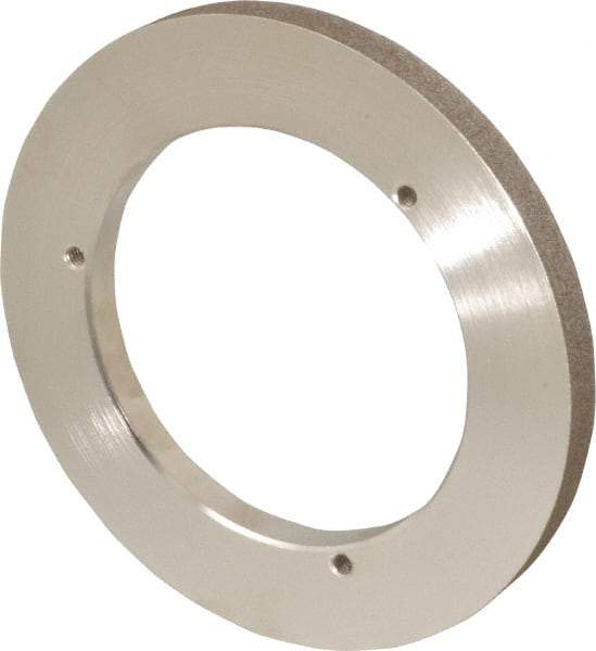 Made in USA - 6" Diam, 5/8" Hole Size, 1/16" Overall Thickness, Tool & Cutter Grinding Wheel - Medium Grade, CBN, 6,000 RPM - A1 Tooling