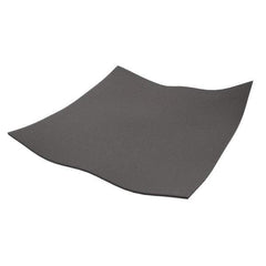 Made in USA - 12" Long, 12" Wide, 1/8" Thick, Neoprene Rubber Foam Sheet - 65 to 75 Durometer, Black, -40 to 220°F, 1,500 psi Tensile Strength, Stock Length - A1 Tooling