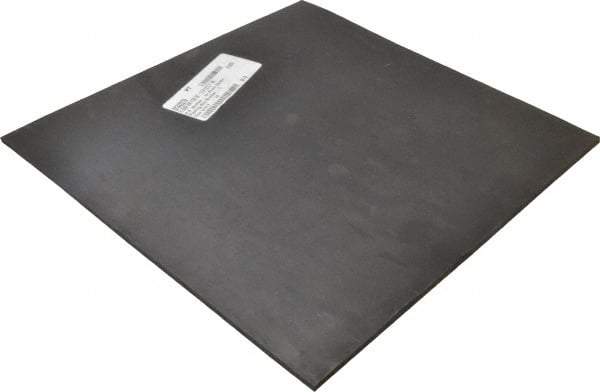 Made in USA - 12" Long, 12" Wide, 3/16" Thick, Buna-N Rubber Foam Sheet - 45 to 55 Durometer, Black, -40 to 212°F, 1,500 psi Tensile Strength, Stock Length - A1 Tooling