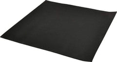 Made in USA - 12" Long, 12" Wide, 0.093" Thick, Buna-N Rubber Foam Sheet - 65 to 75 Durometer, Black, -40 to 212°F, 1,500 psi Tensile Strength, Stock Length - A1 Tooling