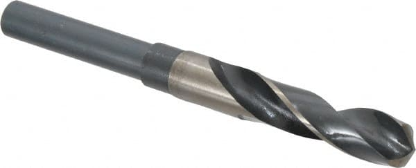 Interstate - 41/64" Drill, 118° Point, Cobalt Silver Deming & Reduced Shank Drill Bit - A1 Tooling