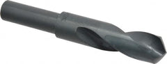 Interstate - 31/32" Drill, 118° Point, High Speed Steel Silver Deming & Reduced Shank Drill Bit - A1 Tooling