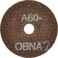 Norton - 1-1/2" 60 Grit Aluminum Oxide Cutoff Wheel - 0.035" Thick, 1/4" Arbor, 40,745 Max RPM, Use with Die Grinders - A1 Tooling