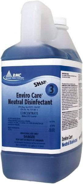 Rochester Midland Corporation - 0.5 Gal Bottle All-Purpose Cleaner - Liquid, Disinfectant, Floral - A1 Tooling