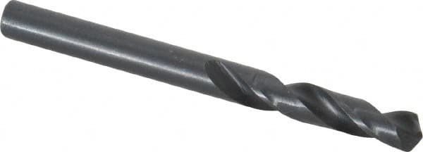 Interstate - #9 118° Spiral Flute High Speed Steel Screw Machine Drill Bit - A1 Tooling