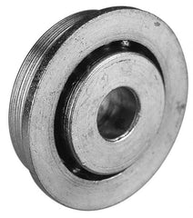 Value Collection - 1/2" Bore Diam, 1-3/4" OD, Open Unground Full Complement Radial Ball Bearing - With Flange, 1 Row, Round Bore, 1,187 Lb Dynamic Capacity - A1 Tooling