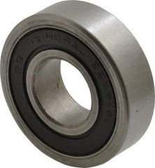 Value Collection - 3/4" Bore Diam, 1-3/4" OD, Double Seal Unground Retainer Type Radial Ball Bearing - 1/2" Wide, 1 Row, Round Bore, 1,171 Lb Dynamic Capacity - A1 Tooling