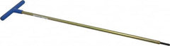 Made in USA - 5mm Hex, T-Handle, Hex Key - 18" OAL, Chromalloy Steel, Metric System of Measurement - A1 Tooling