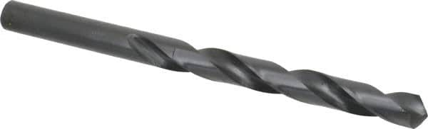 Interstate - 16mm, 118° Point, Spiral Flute, High Speed Steel Taper Length Drill Bit - Oxide Finish, 149mm Flute Length, 227mm OAL - A1 Tooling