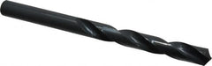 Interstate - 25/32" 118° Spiral Flute High Speed Steel Taper Length Drill Bit - A1 Tooling