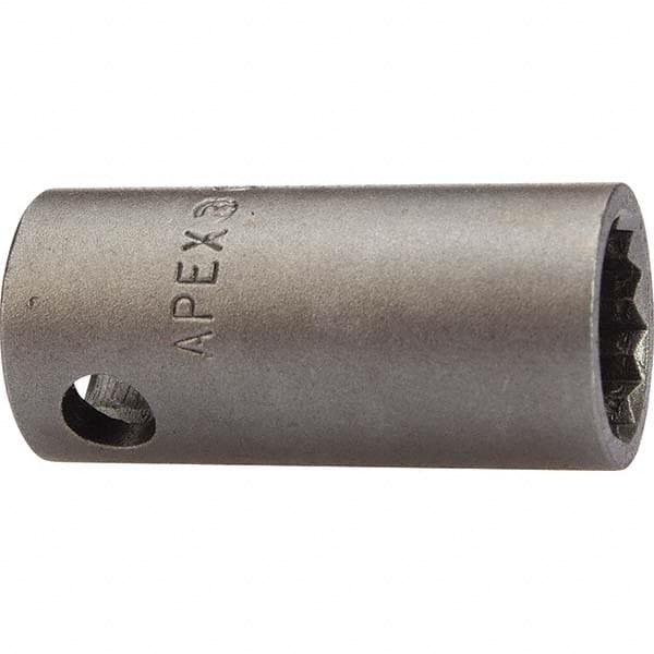 Impact Socket: 3/8″ Drive 6-Point, Satin