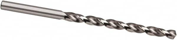 Guhring - 9.5mm, 130° Point, Spiral Flute, High Speed Steel Taper Length Drill Bit - Bright Finish, 115mm Flute Length, 175mm OAL, Series 219 - A1 Tooling