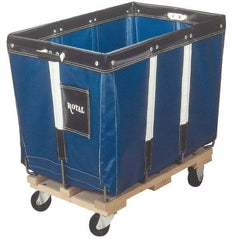 Royal Basket Trucks - 34" Long x 22" Wide x 29" High, Blue Vinyl Replacement Liner - Use with Royal - 8 Bushel Capacity Basket Trucks - A1 Tooling