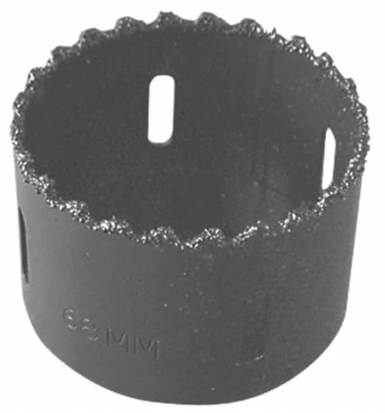 Lenox - 4" Diam, 1-5/8" Cutting Depth, Hole Saw - Carbide Grit Saw, Gulleted Edge - A1 Tooling