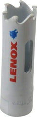 Lenox - 11/16" Diam, 1-1/2" Cutting Depth, Hole Saw - Carbide-Tipped Saw, Toothed Edge - A1 Tooling