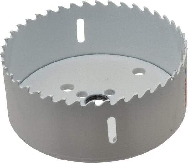 Lenox - 4-1/2" Diam, 1-1/2" Cutting Depth, Hole Saw - Carbide-Tipped Saw, Toothed Edge - A1 Tooling