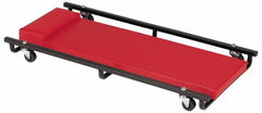 Whiteside - 570 Lb Capacity, 6 Wheel Creeper - Steel, 36" Long x 3-1/4" High x 17" Wide - A1 Tooling