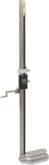 Mitutoyo - 40" Electronic Height Gage - 0.0005" Resolution, Accurate to 0.003", LCD Display, SPC Data Output - A1 Tooling