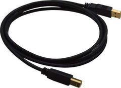 Tripp-Lite - 6' Long, USB A/B Computer Cable - Black, Male x Male - A1 Tooling