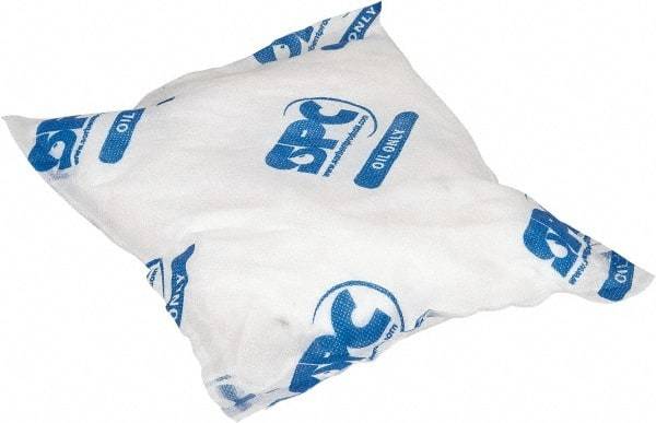 Brady SPC Sorbents - 9 Inch Long x 9 Inch Wide Sorbent Pillow - 19 Gallon Capacity, Oil Only - A1 Tooling