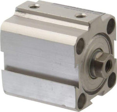 Norgren - 1/2" Stroke x 1" Bore Double Acting Air Cylinder - 10-32 Port, 1/4-28 Rod Thread, 145 Max psi, 23 to 176°F - A1 Tooling