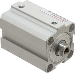 Norgren - 1" Stroke x 1" Bore Double Acting Air Cylinder - 10-32 Port, 1/4-28 Rod Thread, 145 Max psi, 23 to 176°F - A1 Tooling