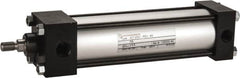 Norgren - 6" Stroke x 2" Bore Single Acting Air Cylinder - 3/8 Port, 7/16-20 Rod Thread, 250 Max psi, -20 to 200°F - A1 Tooling