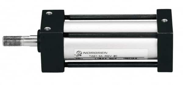 Norgren - 3" Stroke x 3/4" Bore Single Acting Air Cylinder - 1/8 Port, 5/16-18 Rod Thread, 150 Max psi, -20 to 200°F - A1 Tooling