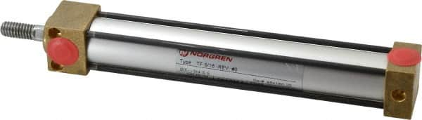 Norgren - 5" Stroke x 3/4" Bore Single Acting Air Cylinder - 1/8 Port, 5/16-18 Rod Thread, 150 Max psi, -20 to 200°F - A1 Tooling