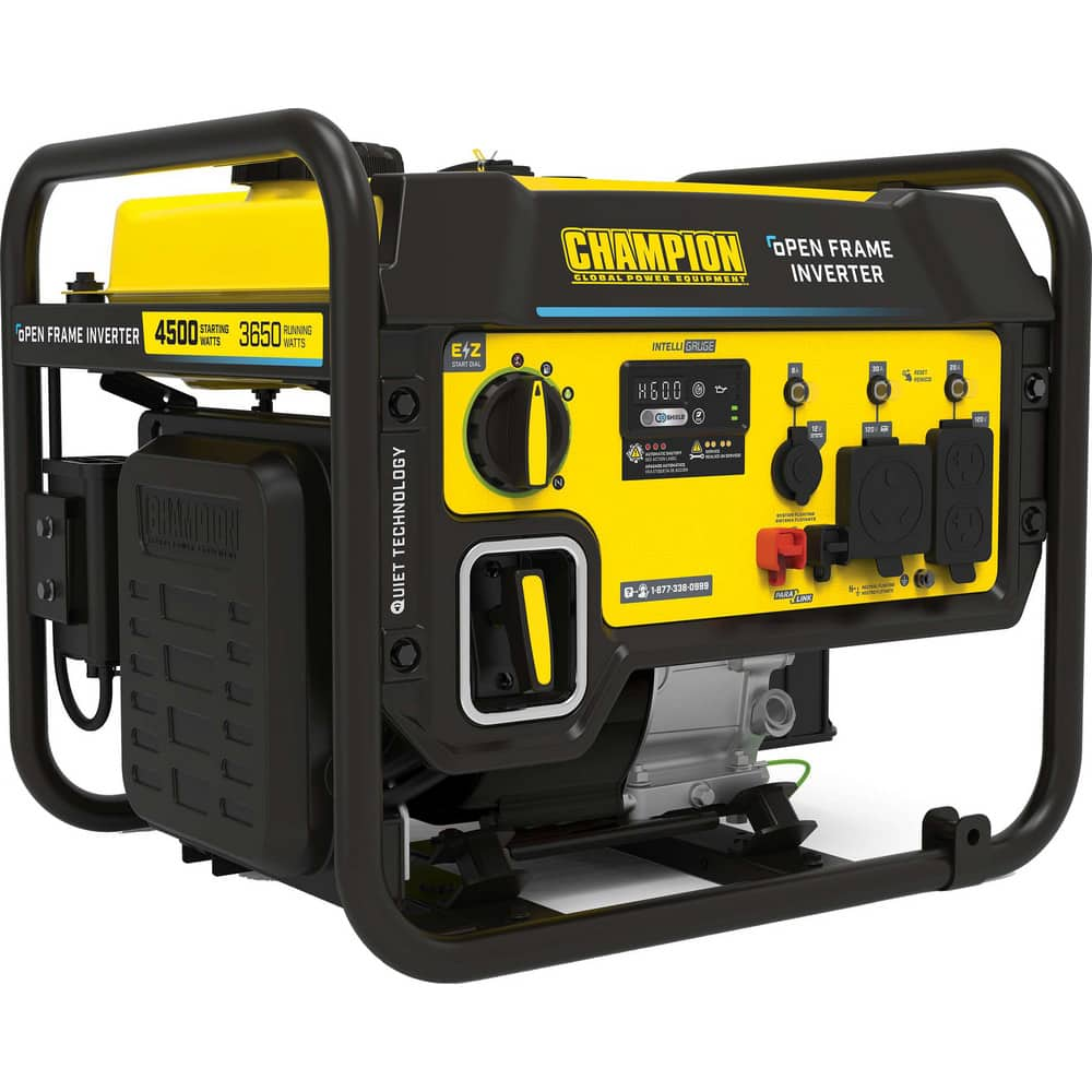 Portable Power Generators; Fuel Type: Gasoline; Starting Method: Recoil; Running Watts: 3650; Engine Size (L): 224 Cc; Number Of Outlets: 3.000; Generator Outlet Type: 12V DC Automotive; 120V (TT-30R); 120V Duplex (5-20R); Features: CO Shield ™; Low Oil S