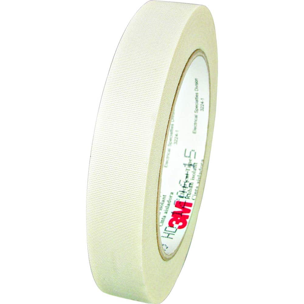 3M - 1" x 110' x 7 mil White Glass Cloth Electrical Tape - A1 Tooling