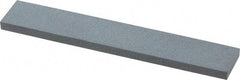 Made in USA - 180 Grit Aluminum Oxide Rectangular Polishing Stone - Very Fine Grade, 1" Wide x 6" Long x 1/4" Thick - A1 Tooling