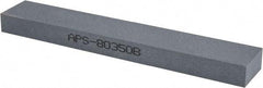 Value Collection - 320 Grit Silicon Carbide Rectangular Polishing Stone - Extra Fine Grade, 1" Wide x 6" Long x 1/2" Thick - A1 Tooling