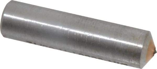 Norton - 1/4 Carat Single Point Diamond Dresser - 2" Long x 1/2" Shank Diam - A1 Tooling