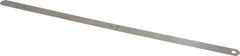 Starrett - 0.001 Inch Thick x 1/2 Inch Wide x 12 Inch Leaf Length, Parallel Feeler Gage - Tempered Steel - A1 Tooling