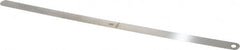 Starrett - 0.003 Inch Thick x 1/2 Inch Wide x 12 Inch Leaf Length, Parallel Feeler Gage - Tempered Steel - A1 Tooling