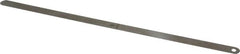 Starrett - 0.004 Inch Thick x 1/2 Inch Wide x 12 Inch Leaf Length, Parallel Feeler Gage - Tempered Steel - A1 Tooling