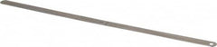 Starrett - 0.025 Inch Thick x 1/2 Inch Wide x 12 Inch Leaf Length, Parallel Feeler Gage - Tempered Steel - A1 Tooling